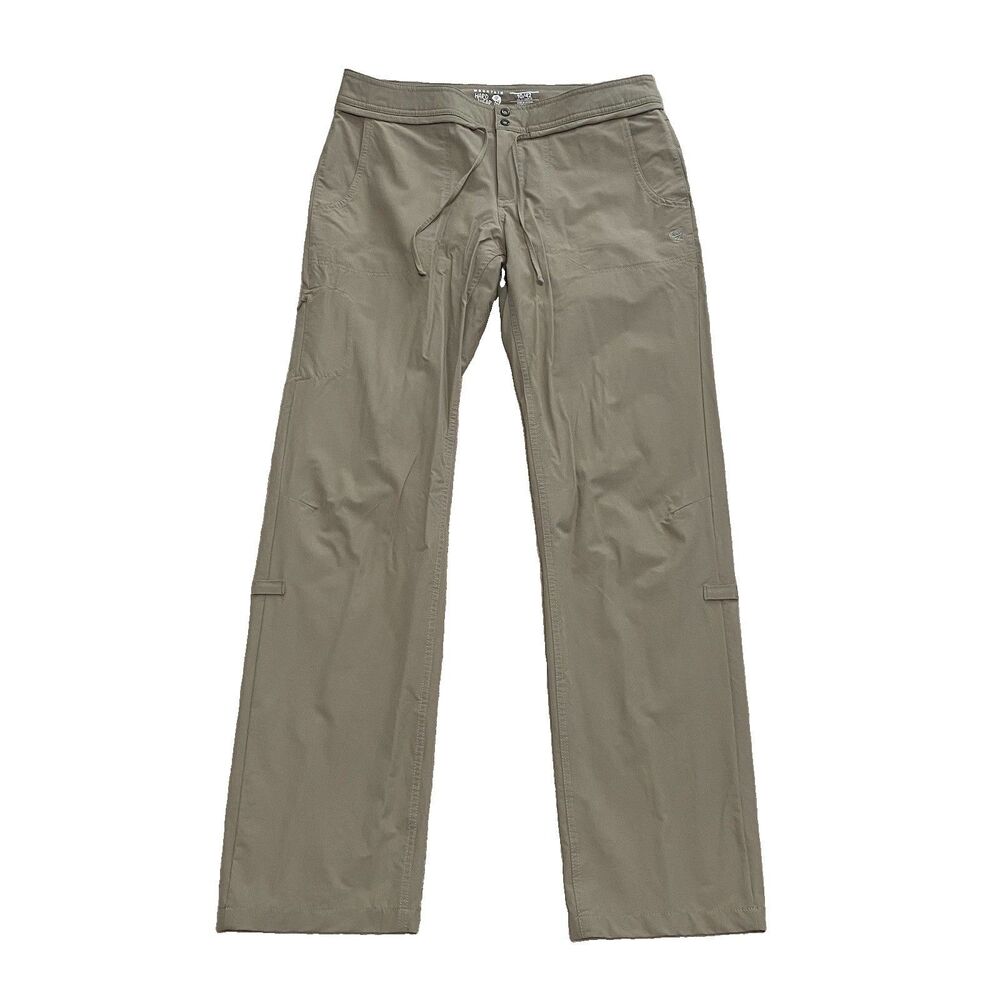 Mountain Hardwear Pants Womens 10 (32x30.5) Beige Khaki Outdoor Hiking Gorpcore